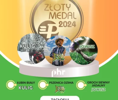 PHR zdobył Złoty Medal GRUPY MTP dla odmian: Jowisz, Kulig, Essa