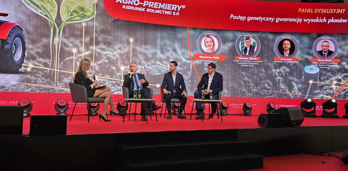Debata podczas Agro Premiery 2025 . Targi Poznańskie. Wieści rolnicze. PHR Sławomir Sikorski.