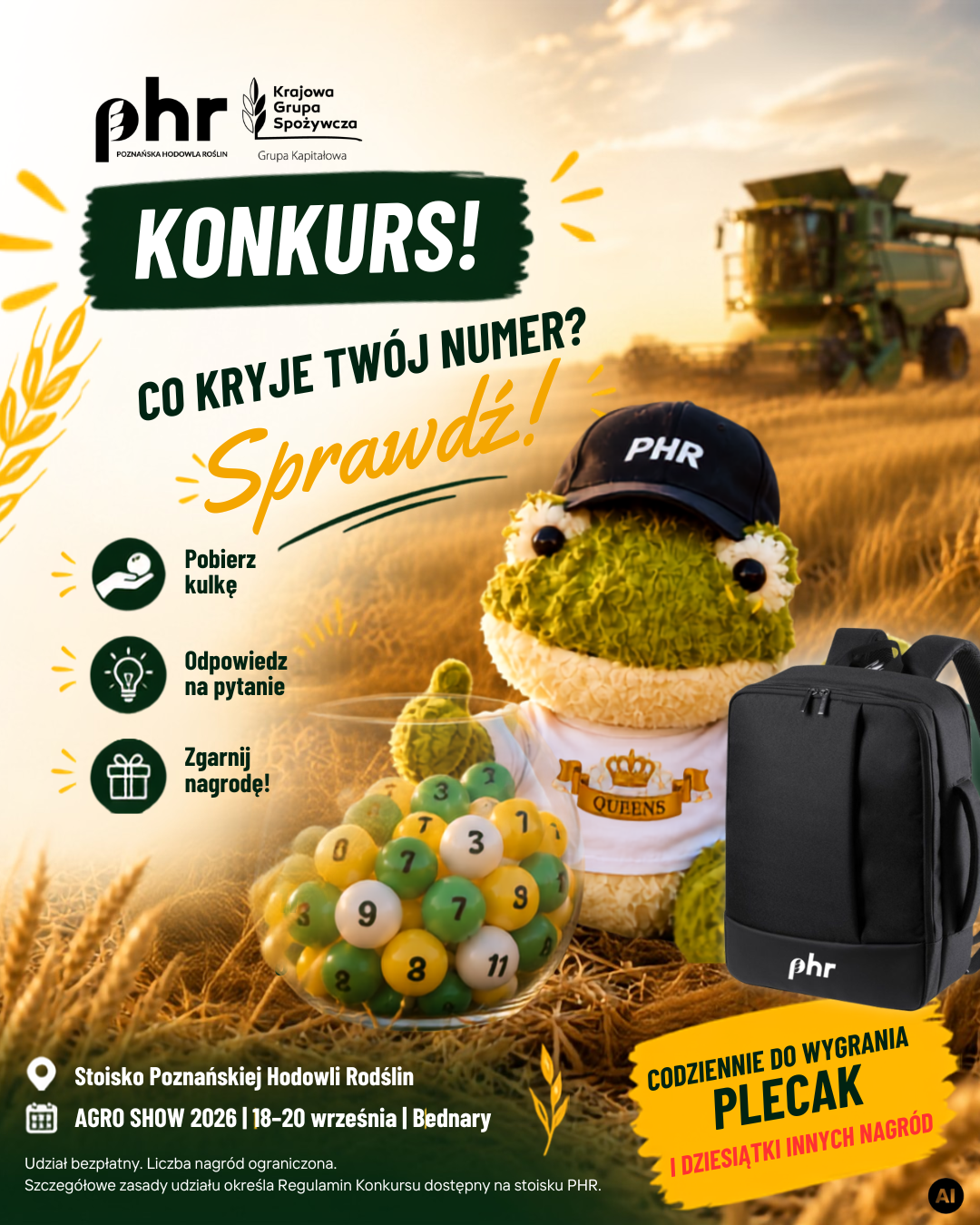 PHR Contest at AGRO SHOW 2026 – Test Your Knowledge and Win Prizes!